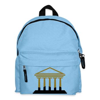 athen_gebaeude_2 - Sac à dos Enfant - bleu clair - Devant