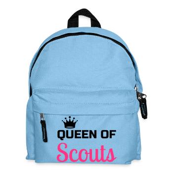 Scout / Scouting / Pfadfinder / Pfadfinderin - Kinder Rucksack - Hellblau - Vorne