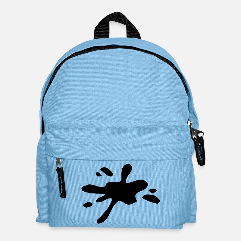 Klecks - Kinder Rucksack - Hellblau