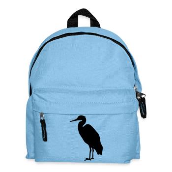 Storch Watvogel - Kinder Rucksack - Hellblau - Vorne