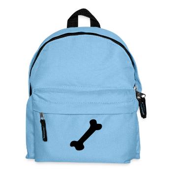 Knochen - Bone - Kinder Rucksack - Hellblau - Vorne