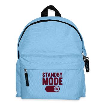 standby_mode_on_1f1 - Kinder Rucksack - Hellblau - Vorne