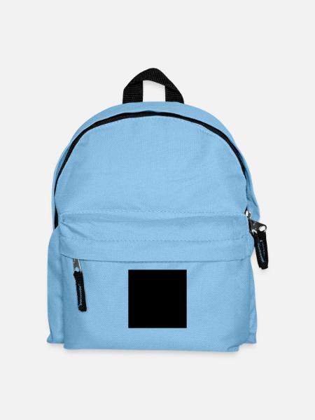 carré - Sac à dos Enfant - bleu clair