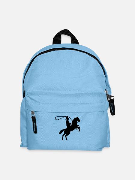 Cowboy - Sac à dos Enfant - bleu clair