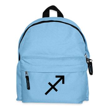 Sagittarius Zodiac Sign - Kinder Rucksack - Hellblau - Vorne