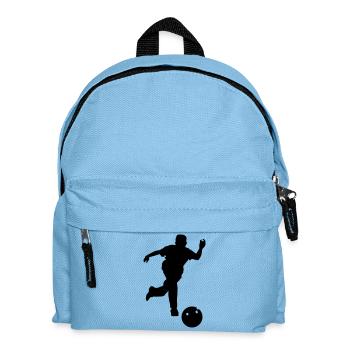Bowling - Kinder Rucksack - Hellblau - Vorne
