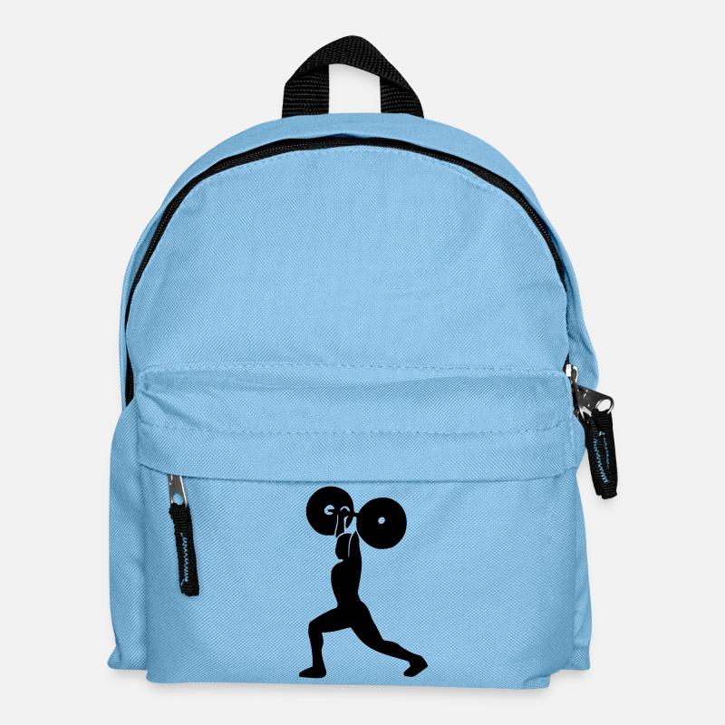 Fitness - Kinder Rucksack - Hellblau