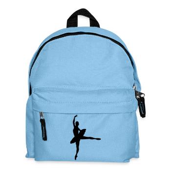 ballerina - Kinder Rucksack - Hellblau - Vorne