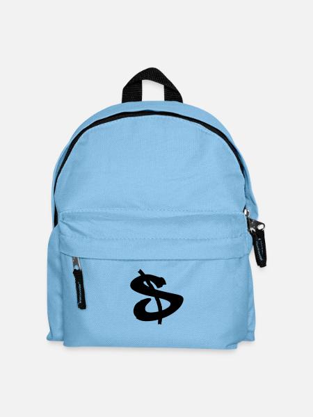 dollarzeichen - Kinder Rucksack - Hellblau