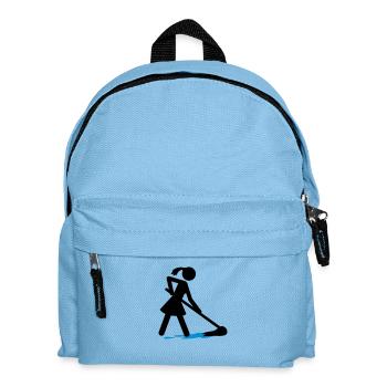 Charwoman - Kids' Backpack - light blue - Front