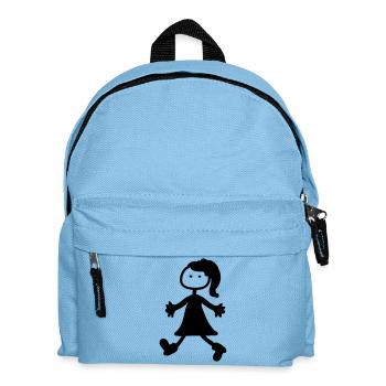 Ragazza - Kinder Rucksack - Hellblau - Vorne