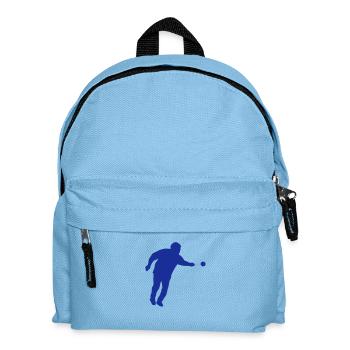 Lyon ball player tireur1 - Kids' Backpack - light blue - Front