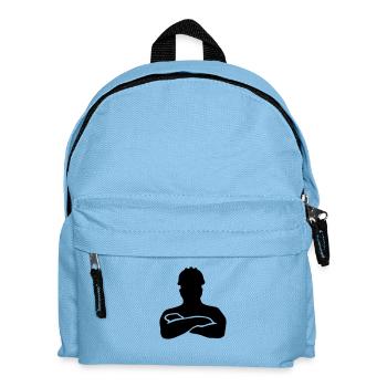 chef - Kinder Rucksack - Hellblau - Vorne
