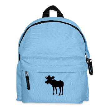 moose - Kids' Backpack - light blue - Front