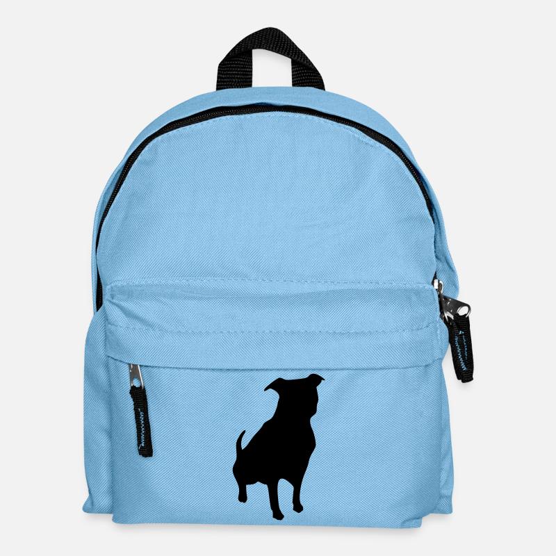 Hund - Kinder Rucksack - Hellblau
