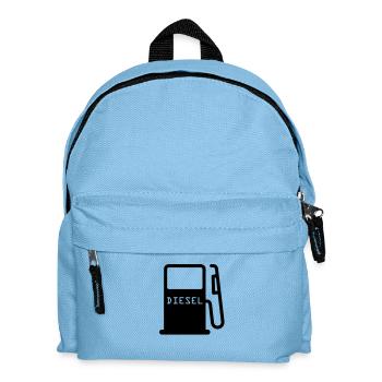 zapfsaeule_diesel - Kids' Backpack - light blue - Front