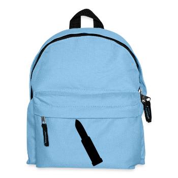 rouge à lèvres - Sac à dos Enfant - bleu clair - Devant