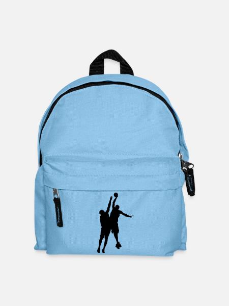 basketball - Kids' Backpack - light blue