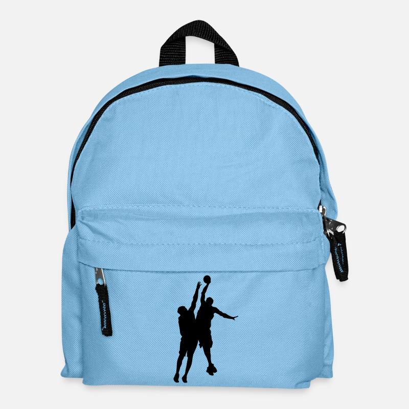 basketball - Kids' Backpack - light blue