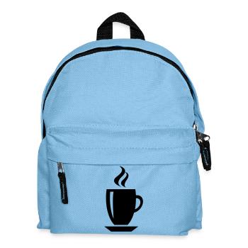 Tasse à café - Sac à dos Enfant - bleu clair - Devant