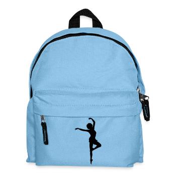 Dancing Girl 2 - Kinder Rucksack - Hellblau - Vorne