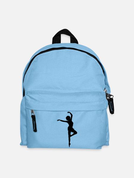 Dancing Girl 2 - Kinder Rucksack - Hellblau