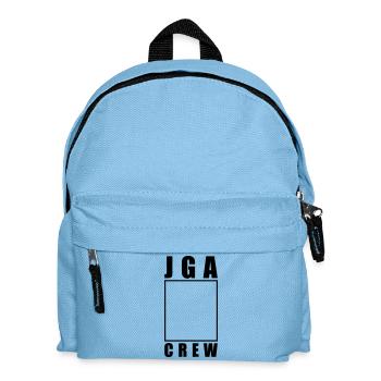 JGA Crew Leer - Kinder Rucksack - Hellblau - Vorne