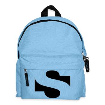 negative s - Kinder Rucksack - Hellblau - Vorne