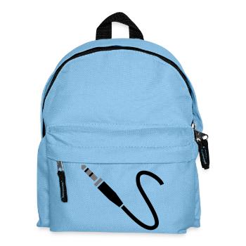 Klinkekabel - Kinder Rucksack - Hellblau - Vorne