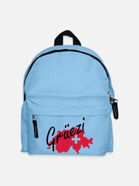 grüezi - Sac à dos Enfant - bleu clair