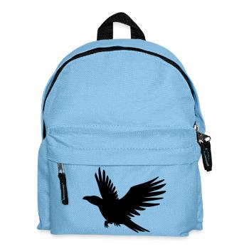Rabe - Kinder Rucksack - Hellblau - Vorne