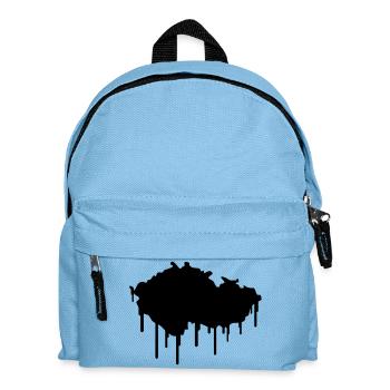 Czech Republic Graffiti - Kids' Backpack - light blue - Front