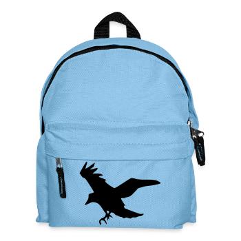 Rabe - Kinder Rucksack - Hellblau - Vorne