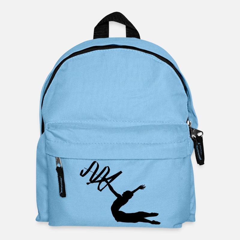 Rhythmische Gymnastik 3 - Kinder Rucksack - Hellblau