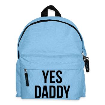 Yes daddy - Kids' Backpack - light blue - Front