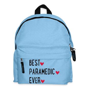 paramedic - Kids' Backpack - light blue - Front
