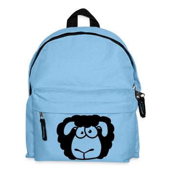 Black Sheep Face Head Funny Scary Cool - Kids' Backpack - light blue - Front