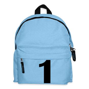 1 - Kinder Rucksack - Hellblau - Vorne