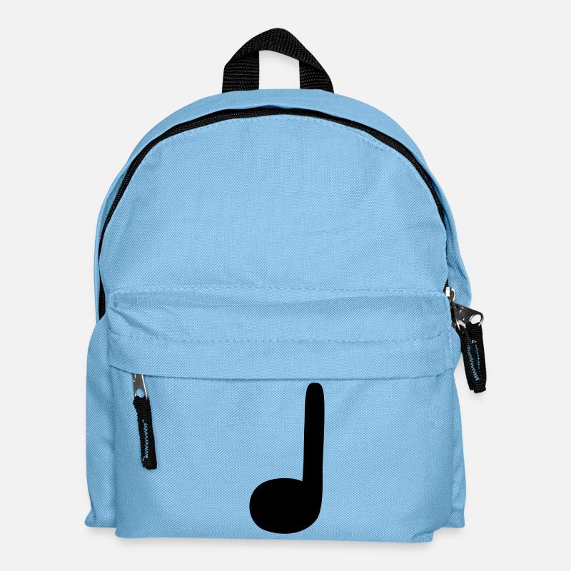 Viertelnote - Kinder Rucksack - Hellblau