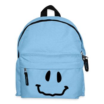 smiley_1c - Kinder Rucksack - Hellblau - Vorne