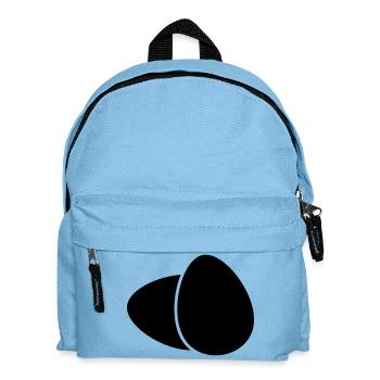 2 Eier - Kinder Rucksack - Hellblau - Vorne