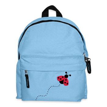 2541614 12868760 Marienkaefer - Kinder Rucksack - Hellblau - Vorne