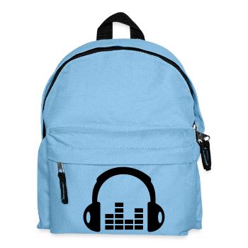 Headphones - Kids' Backpack - light blue - Front