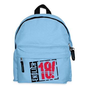 endlich_18_g2 - Kids' Backpack - light blue - Front