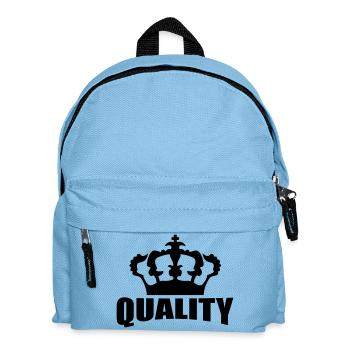 Quality Crown Design - Kids' Backpack - light blue - Front