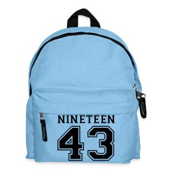 1943 - Kinder Rucksack - Hellblau - Vorne