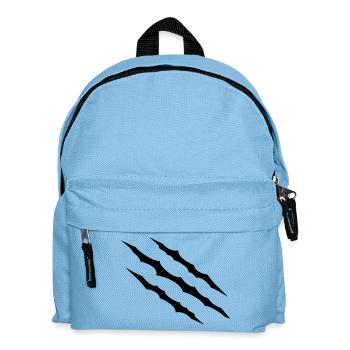 Scratches - Kids' Backpack - light blue - Front