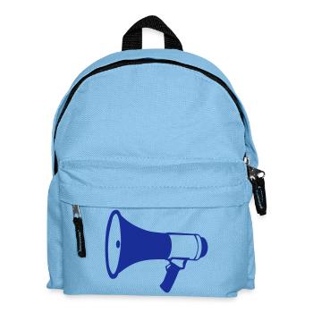 porte voix megaphone 2202 - Sac à dos Enfant - bleu clair - Devant