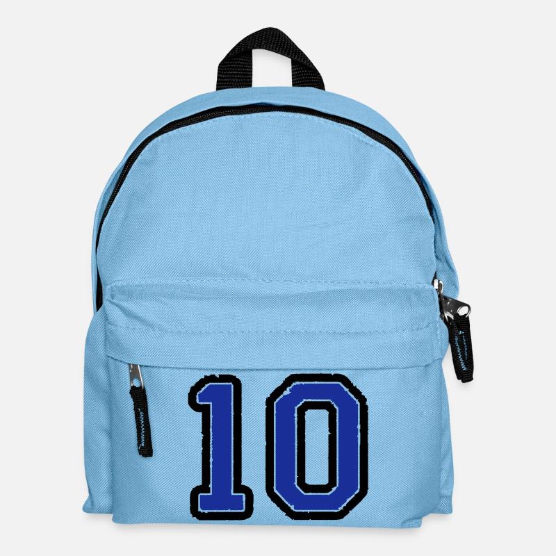 10 - Kinder Rucksack - Hellblau