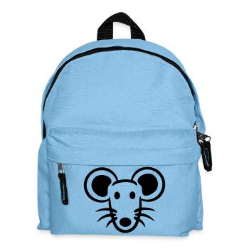 souris souris mignon petit rat rongeur amical - Sac à dos Enfant - bleu clair - Devant